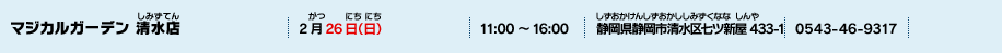 マジカルガーデン 清水店