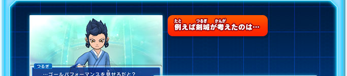 例えば剣城が考えたのは…