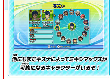 他にもまだキズナによってミキシマックスが可能になるキャラクターがいるぞ!