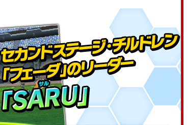 セカンドステージ・チルドレン「フェーダ」のリーダーSARU
