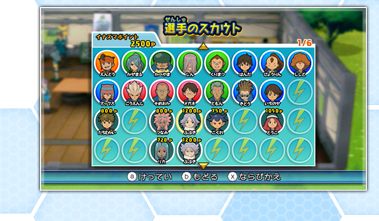 選手のスカウト