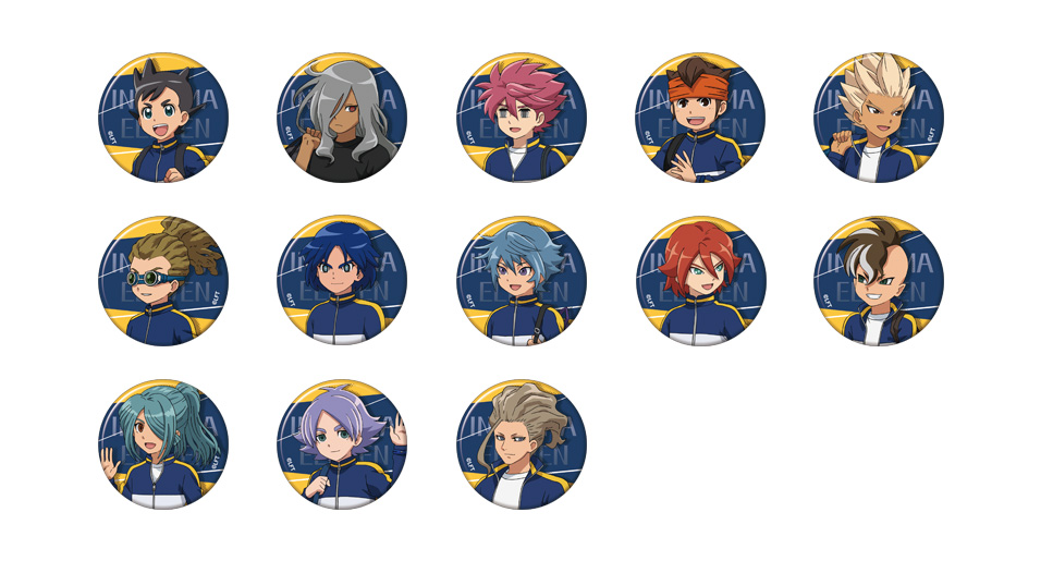 イナズマイレブン 公式キャラバッジコレクション（全13種）[トレーディング仕様]