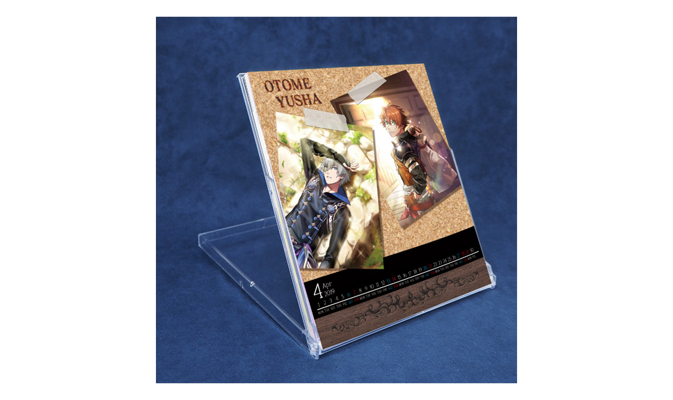 オトメ勇者 2019年卓上カレンダー