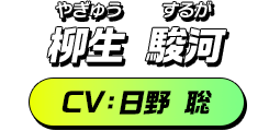 柳生 駿河／CV：日野 聡