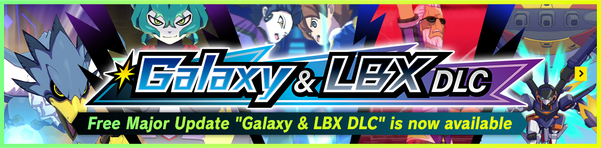 Free Major Update “Galaxy&LBX DLC" now available