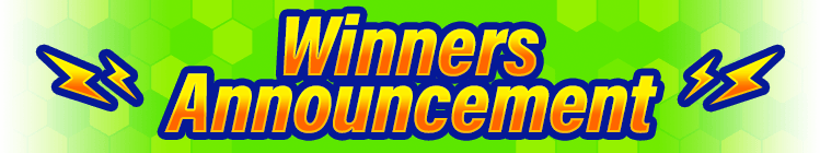 Winners Announcement
