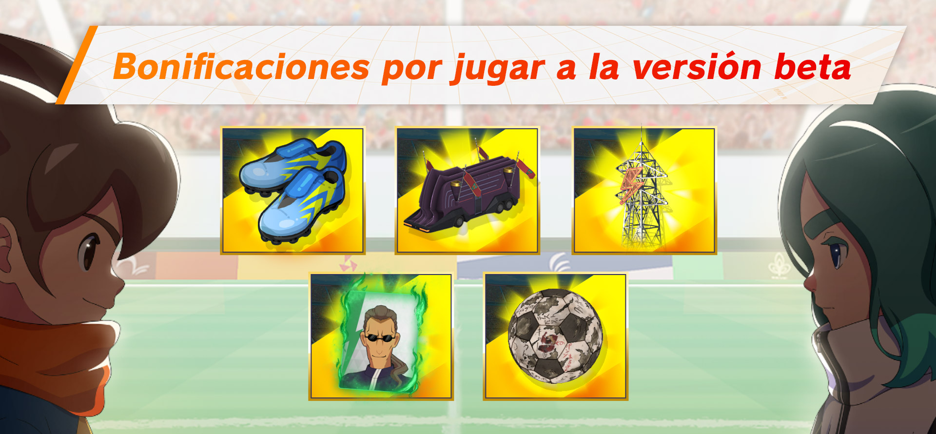 Bonificaciones por jugar a la versión beta