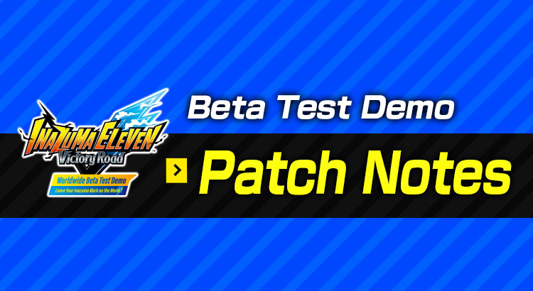Patch Notes